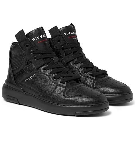 designer sneakers givenchy|Givenchy wing high top sneakers.